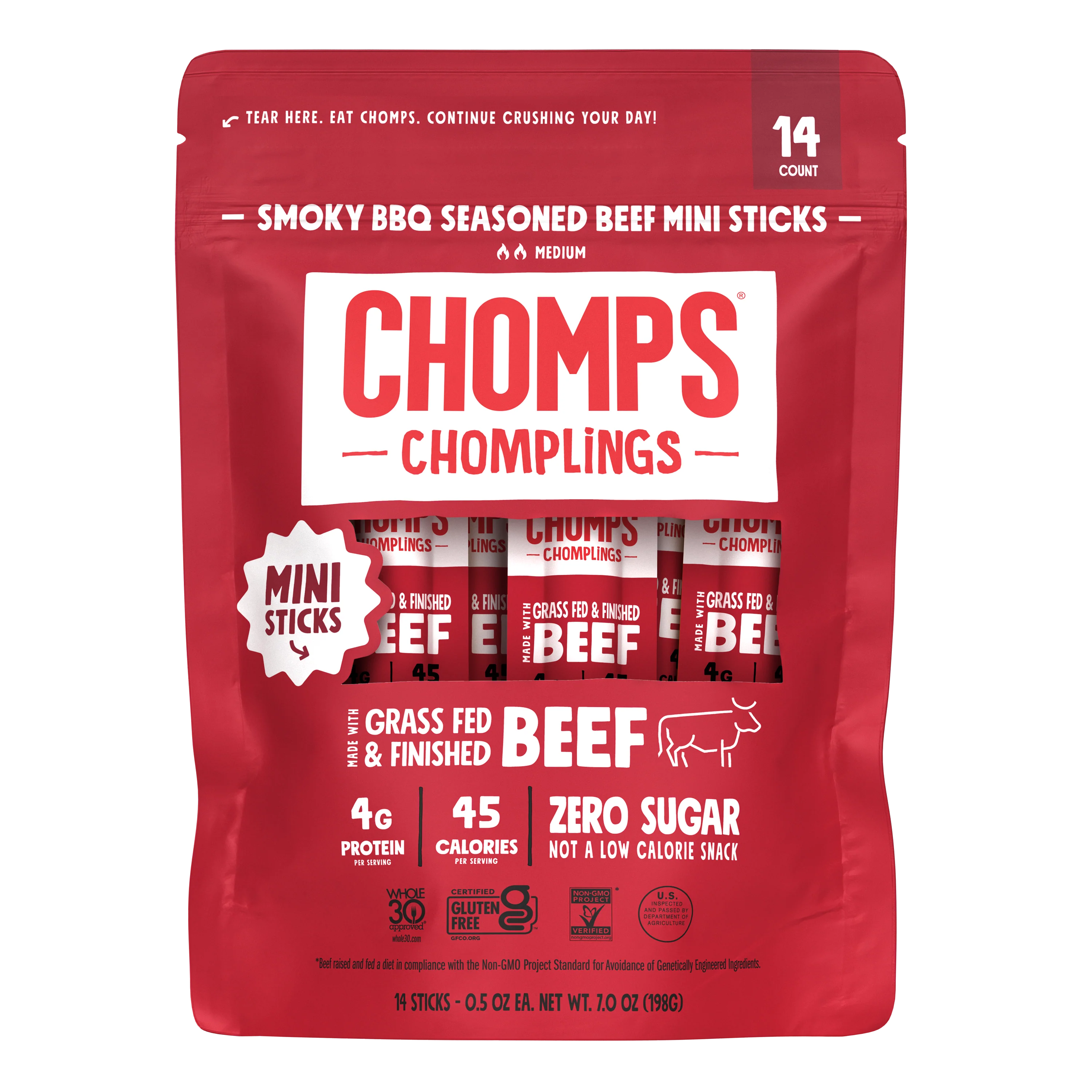 14 ct. BBQ Beef Chomplings