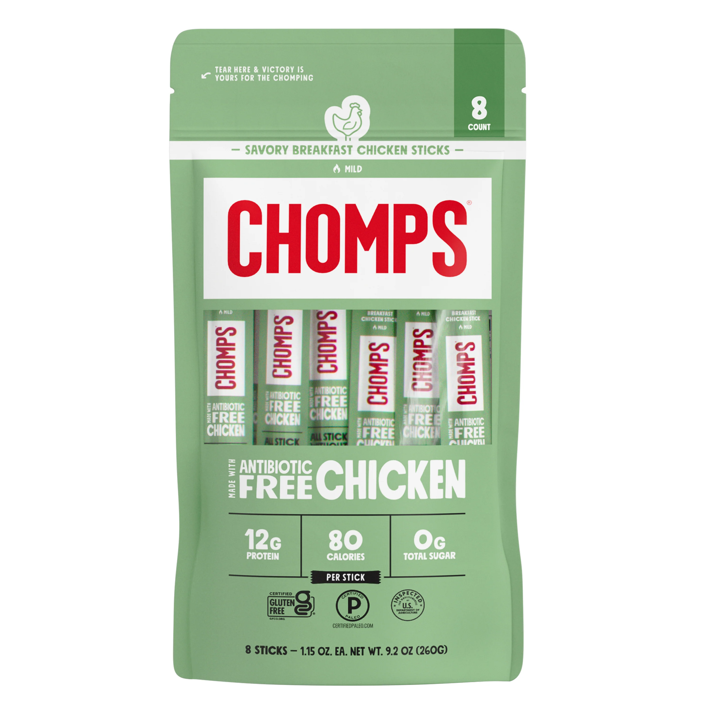 8 ct. Savory Breakfast Chicken Pouch