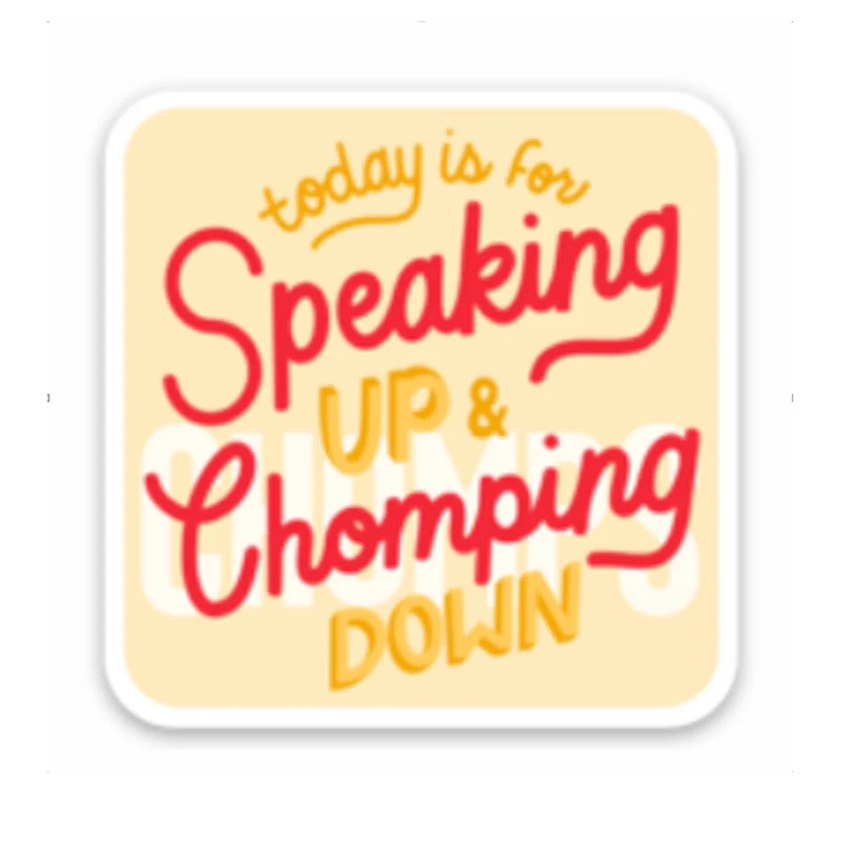 Chomps Stickers